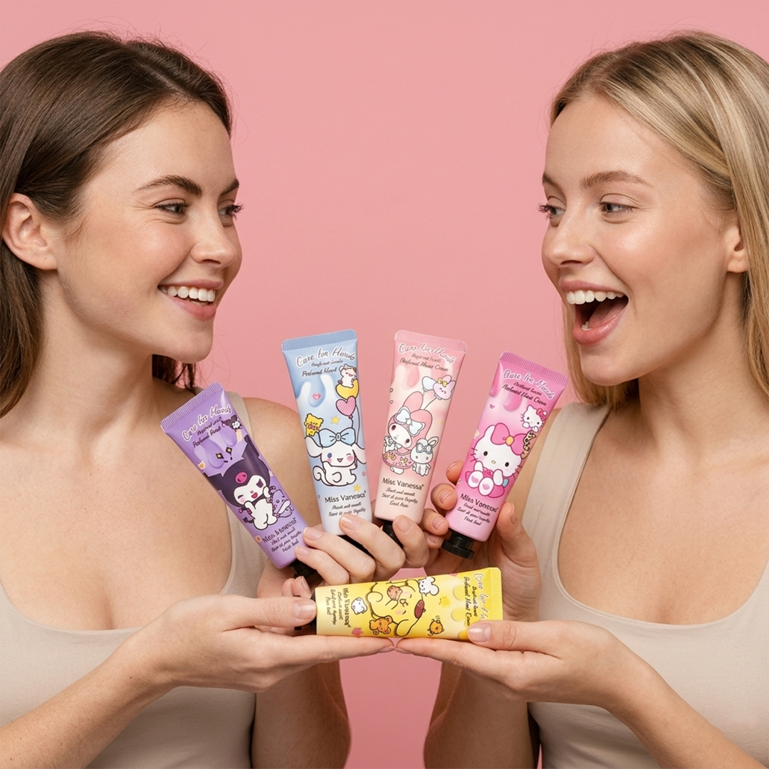 Cute Pack of 5 Handcreams