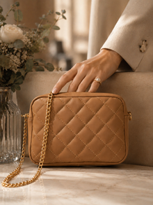 Aura Crossbody - Beige