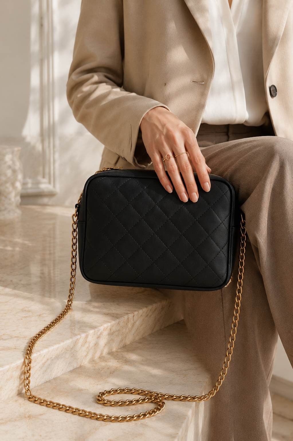 Aura Crossbody - Black