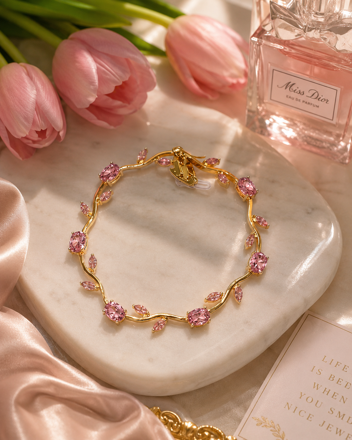 CLT Tulip Bracelet - Pink