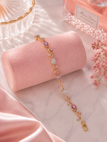 CLT Tulip Bracelet - Pink Lavender White